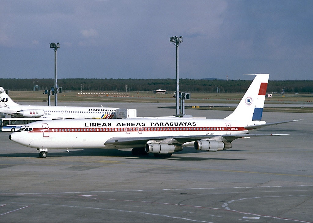 #TBT: Vuelos de Líneas Aéreas Paraguayas (LAP) entre Paraguay, España, Bélgica y Alemania en 1986