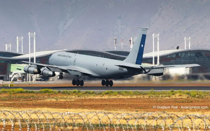 Boeing KC-135 - Cambio de Mando FACH