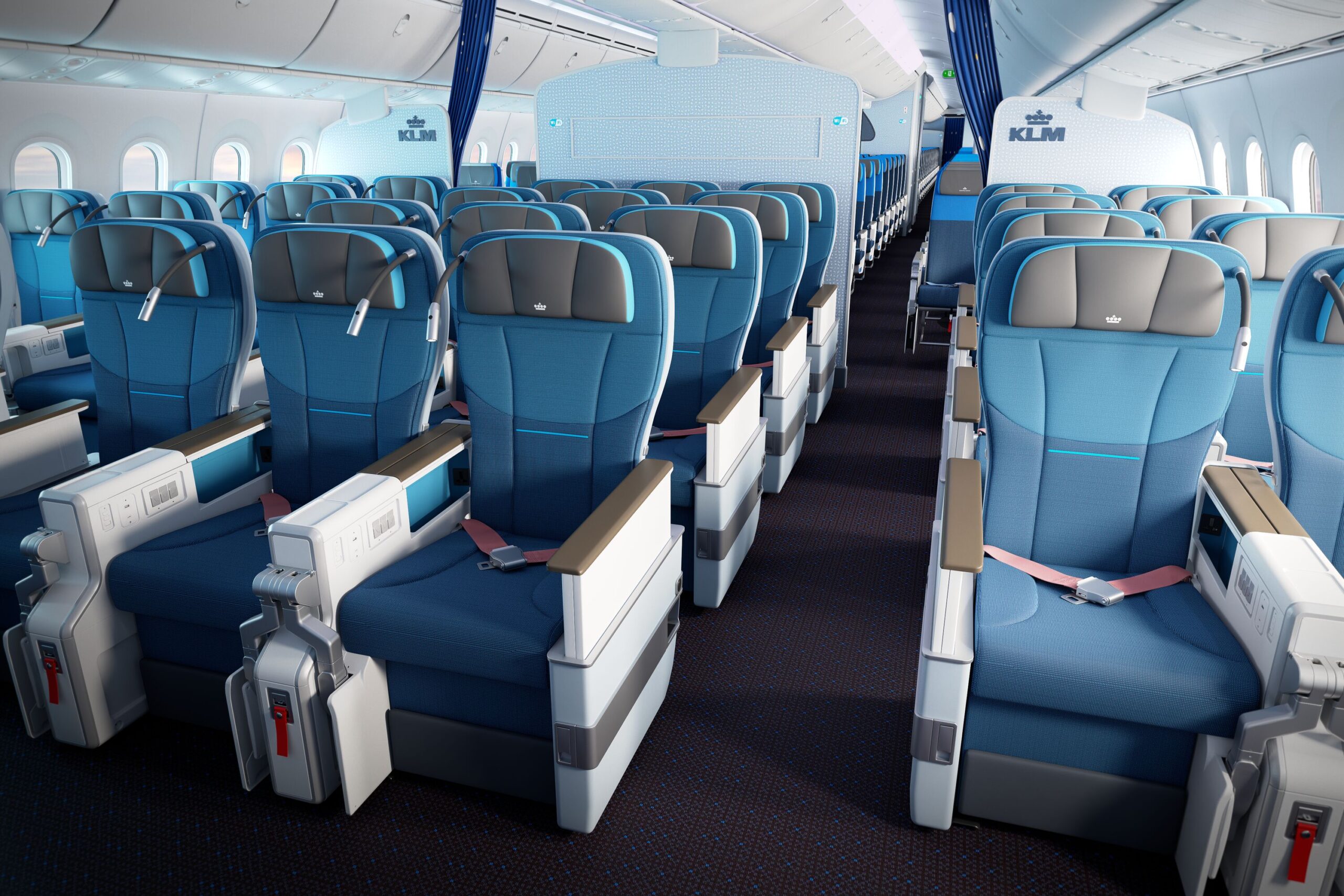 KLM lanza nueva línea de cabinas para Argentina y Chile